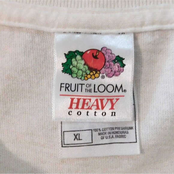 Hilo Hattie Store Tee Kauai XL White Hawaii Graphics Fruit Of The Loom Cotton - Picture 10 of 10